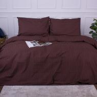 Комплект постельного белья Ranforce Elite 17-0617 Stripe Brown 175х210 см коричневый MirSon Комплект постельного белья Ranforce Elite 17-0617 Stripe Brown 175х210 см коричневый MirSon