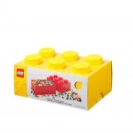 Контейнер LEGO для зберігання Цеглинка 6 жовтий 40000802