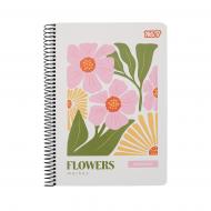 Тетрадь для записей YES 80 лист. Flowers 152292