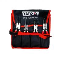 Набор щипцов для стопорных колец YATO 4 шт. YT-39171