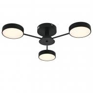 Люстра світлодіодна Victoria Lighting з пультом 46 Вт чорний Wood/PL3 black