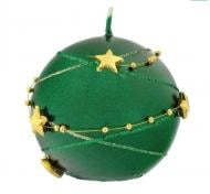 Свеча 100 мм Гирлянда зеленая Pako-If