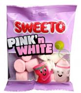 Маршмелоу SWEETO "Маршмелов SWEETO Pink'n White 60гр