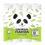 Туалетная бумага Сніжна Панда Классик двухслойная 32 шт.