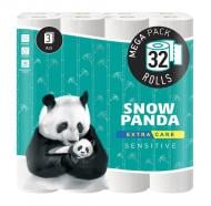 Туалетний папір Сніжна Панда Extra Care Sensitive тришаровий 32 шт.