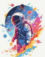 Картина по номерам Космический исследователь 16511-AC 40х50 см ART CRAFT Картина по номерам Космический исследователь 16511-AC 40х50 см ART CRAFT