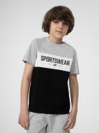 Футболка 4F B TSHIRT SS22 4FJSS22TTSHM572-27M р.158 серый
