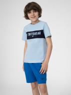 Футболка 4F B TSHIRT SS22 4FJSS22TTSHM572-34S р.158 голубой