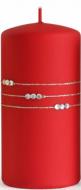 Свеча Ожерелье 70х120 красная Pako-If