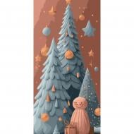Картина по номерам Сказочные елки 16508-AC 40х80 см ART CRAFT