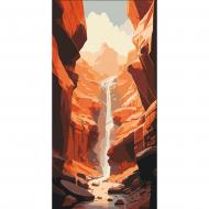 Картина по номерам Каньон 11567-AC 40х80 см ART CRAFT