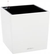 Вазон пластиковий Lechuza Cube Premium LS 40 квадратний 64 л (16360) білий Вазон пластиковий Lechuza Cube Premium LS 40 квадратний 64 л (16360) білий