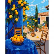 Картина по номерам Лимонный дворик 40 х 50 см Santi