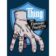 Картина по номерам с алмазной мозаикой WednesdayВещь лучший друг 30 х 40 см Santi