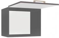 Шкаф верхний Світ Меблів графит 500x400x300 мм Шкаф верхний Світ Меблів графит 500x400x300 мм