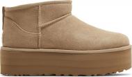 Ботинки UGG W CLASSIC ULTRA MINI PLATFORM 1135092-SAN р.39 бежевый