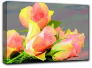 Картина Букет роз 102x59 см Hotel Arizona HD 1-2249443848-FLOW-23x40-PINK