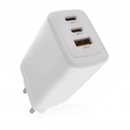 Зарядное устройство универсальное Emos 1xUSB-A 2xUSB-С GAN PD 65W 220V (V05G65)