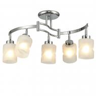 Люстра потолочная Victoria Lighting 5x60 Вт E27 хром Argente/PL5
