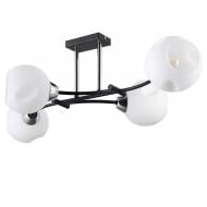 Люстра потолочная Victoria Lighting 4x40 Вт E14 хром/черный Blank/PL4 Люстра потолочная Victoria Lighting 4x40 Вт E14 хром/черный Blank/PL4