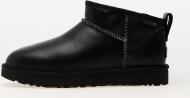 Черевики UGG W CLASSIC ULTRA MINI LTHR REGEN 1163490-BLK р.39 чорний