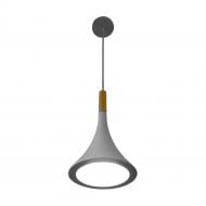 ВИТРИНА! Подвес Luminaria 1x/GX53 бетон WOOD LINE P2406 BТ