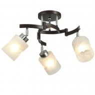 Люстра потолочная Victoria Lighting 3x60 Вт E27 хром/венге Fonce/PL3