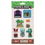 Набор наклеек YES 2D Minecraft Characters 708531