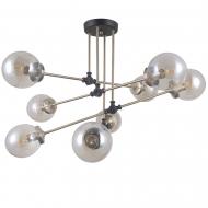 Люстра потолочная Victoria Lighting 8x40 Вт E14 бронза Kamala/PL8