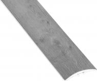 Порожек ПВХ ламинированный TIS скрытый крепеж 32x900 мм дуб санома серый