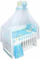 Комплект постельного белья Тигрес Медвежонок с шариком голубой КТ-0029 Комплект постельного белья Тигрес Медвежонок с шариком голубой КТ-0029