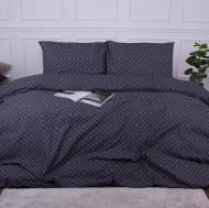 Комплект постельного белья MirSon 17-0625 Geometry Graphite графитовый