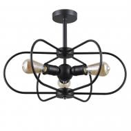 Люстра потолочная Victoria Lighting 3x60 Вт E27 черный Noir/PL3