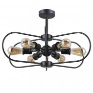 Люстра потолочная Victoria Lighting 6x60 Вт E27 черный Noir/PL6