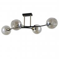 Люстра потолочная Victoria Lighting 4x40 Вт E14 бронза/черный Verde/PL4