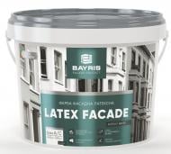 Краска фасадная водоэмульсионная Bayris LATEX FAСADE мат белый 4,2 кг