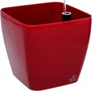 Горщик пластиковий Plastkon Flower Lover Quadrato квадратний 37 л червоний