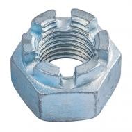 Гайка корончаста оцинкована сталь М 10 20 шт. DIN 935 snapt