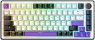 Клавиатура игровая Hator Hellyberry HK75 (67577) white/violet