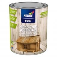 Лазурь Helios BORI High-Layer Woodstain 10 каштан полумат 5 л