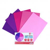 Набор фетра Santi мягкий 5 листов 743253 1,2 мм 21х30 см розовый/сиреневый
