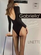 Колготки жіночі Gabriella 116 LINETTE 20 den р. 2 nero