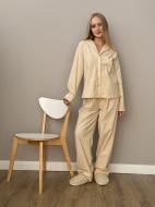 Пижама женская MISO в мелкий горошек р. M молочный (13743)