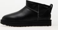 Ботинки UGG W CLASSIC ULTRA MINI LTHR REGEN 1163490-BLK р.40 черный