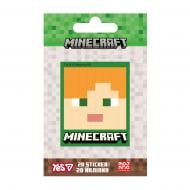 Наклейка YES 2D Minecraft Alex 708509