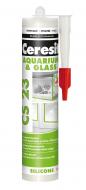Герметик силиконовый Ceresit CS 23 Для стекла и аквариумов прозрачный 280 мл