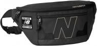 Сумка на пояс New Balance DUAL POCKETS WAIST BAG LEGACY WAIST BAG LAB21014BKK черный