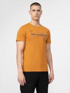 Футболка 4F 4FSS22TTSHM260-81S р.S коричневий