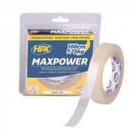 Двухсторонняя монтажная клеющая лента HPX Maxpower HT2505 25 мм 1 мм 5 м прозрачный