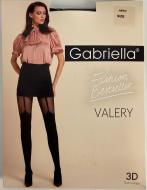 Колготки жіночі Gabriella 260 VALERY Lycra 3D 20/60 den р. 4 nero